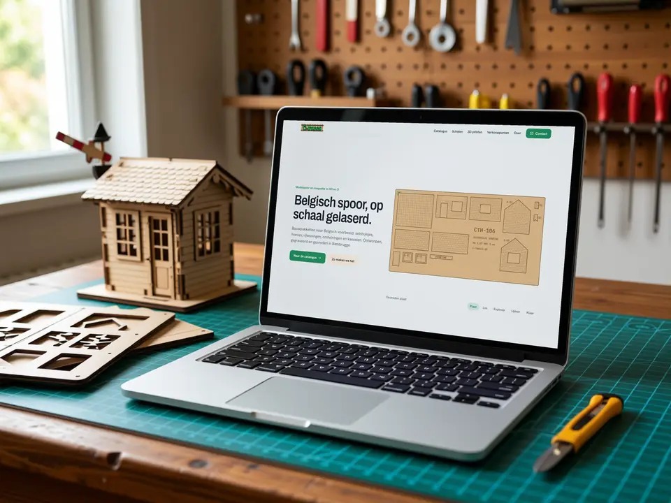 The new C-Traccs website on a laptop