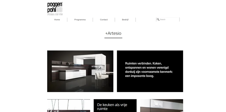 Screenshot of the Poggenpohl Devis project