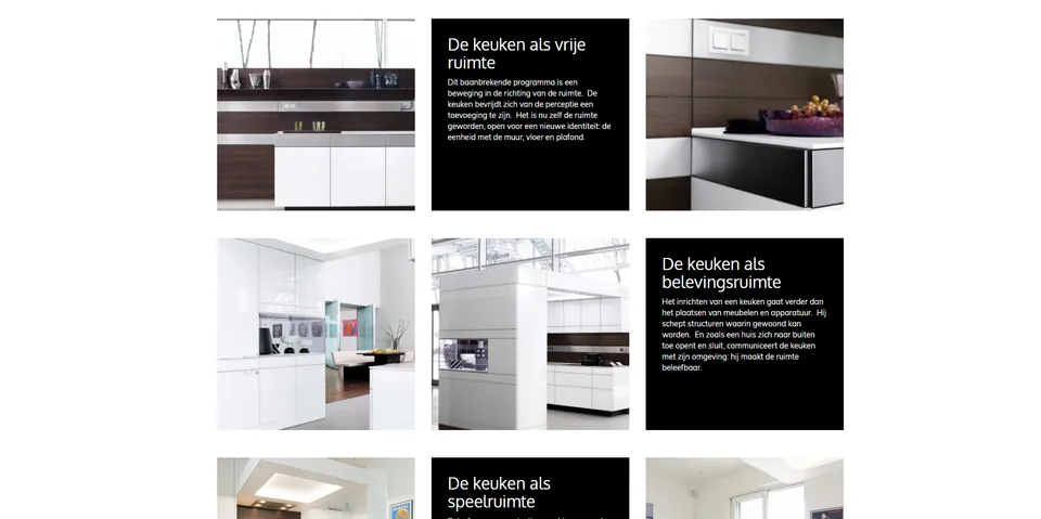 Screenshot of the Poggenpohl Devis project
